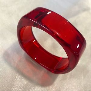 Y2K acrylic resin bangle